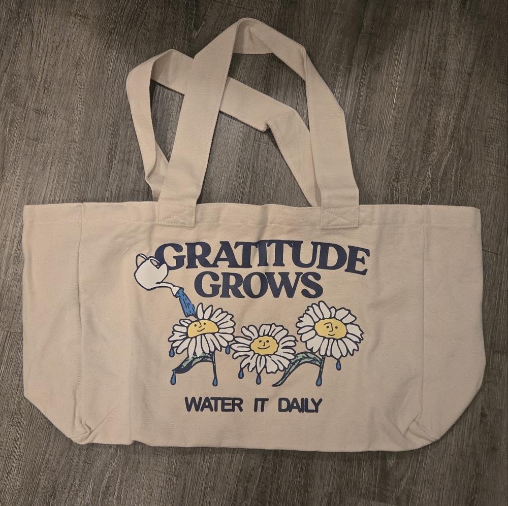 MAYFAIR Beige Canvas Tote Bag